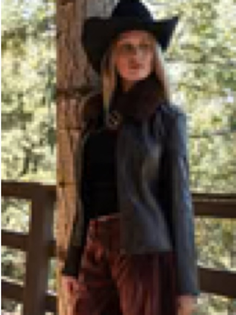 12th Tribe Beckett Espresso Vegan Leather faux fur collar Western Jacket